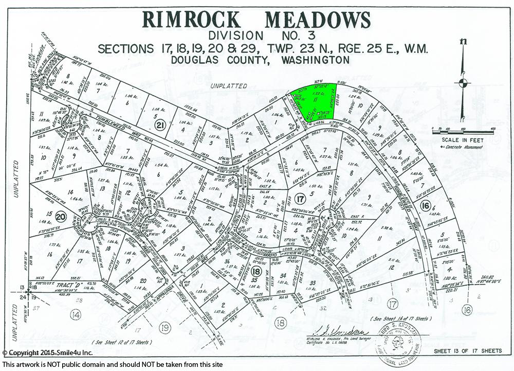 1.22 acres land in Rimrock Meadows WA